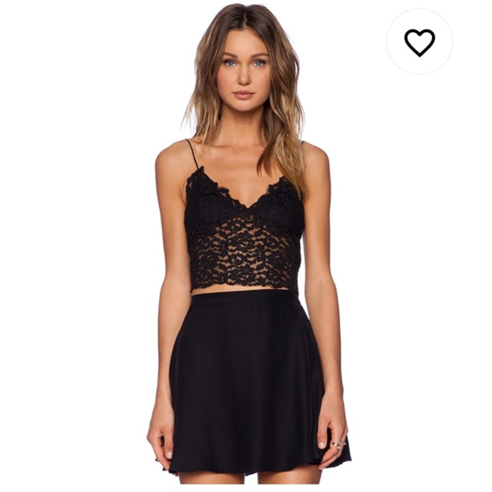 ASILIO Black Out Crop Top